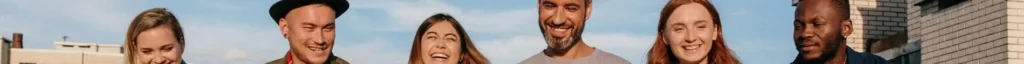 Trois jeunes hommes et trois jeunes femmes. Quoi de neuf chez human republiq ?